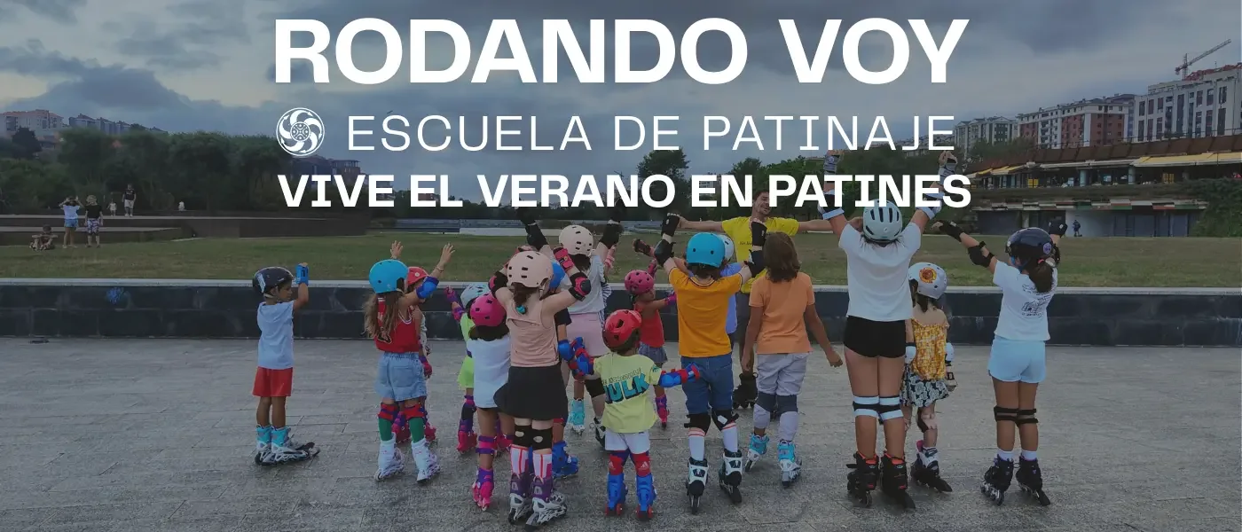 Campus de verano de patinaje en línea para niños en Santander 2026 - Rodando Voy